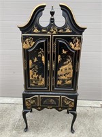 Asian inspired armoire