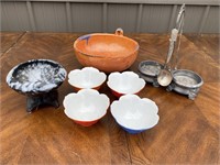 Bowls, Silver serving dishes