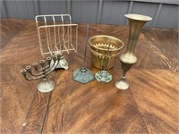 Metal and brass items