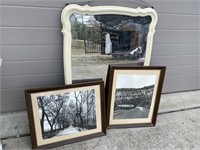 Lg wall mirror, Ky River photos