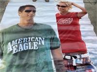 American Eagle advertising signs