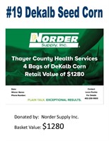 Dekalb Seed Corn-4 bags