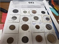LOT OF FOREIGN COINS