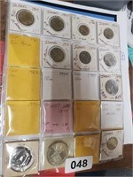 LOT OF FOREIGN COINS