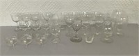 Vintage Glassware - Copos cristal vintage