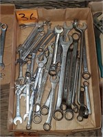 Large Box of Open End Wrenches