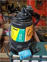 1/6 hp Submergeable Utility Pump