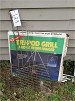 Tri-Pod Campfire Grill Hanger