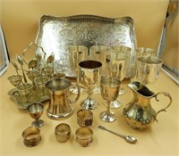 Silver Plated items - Artigos banhados a prata