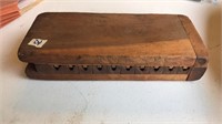 Vintage Wooden Durex Cigar Molds