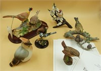 Bird Figurines - Estatuetas de pássaros