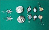 Silver Earrings - Brincos de Prata