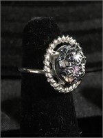 Sarah COV Blackstone adjustable ring