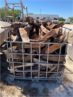 Large Tote of Firewood
