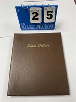 DANSCO BOOK OF PEACE DOLLARS 11 X $