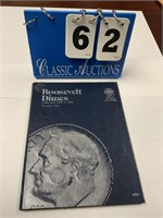 BOOK OF ROOSEVELT DIMES #1, 50 X THE MONEY