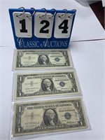 3 - 1957 SILVER CERTIFICATE $1