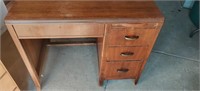 Small Desk. 3' wide Solid Wood  Good Condition.