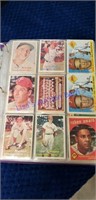 50's baseball card  full album  20 pages