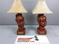 "Head" Table Lamps
