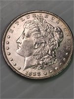 Morgan Silver Dollar 1888 - faint obverse toning