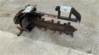 Finn 18392 Trencher  Mini Skid Loader Attachment,