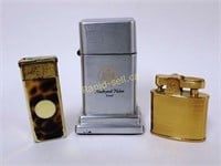 Three Vintage Collectible Lighters