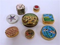 Miniature Antique Pill Boxes