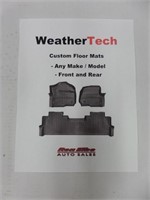 Custom WeatherTech Mats
