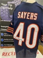 Autographed Gale Sayers Jersey