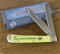 John Deere Large Trapper Pocket Knife