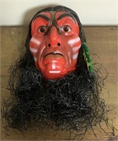 Vintage Native American Halloween mask