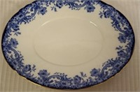 Blue & White Doulton Burslem Melrose Platter