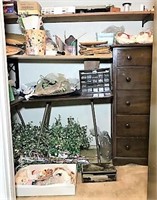 Craft Closet and Dresser