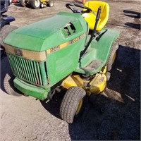 JD 285 Riding Mower w/38 in Deck