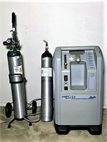 New Life Elite Aircep Oxygen Compressor and Tanks