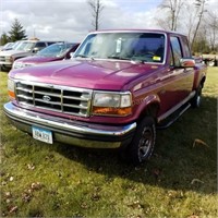 1992  Ford F150  Flare Side Ext Cab Truck