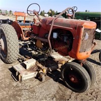 Allis Chambers CA Tractor w/Woods Belly Mower