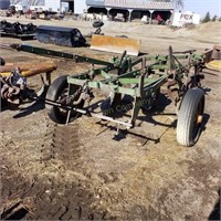 John Deere three bottom plow - pull type