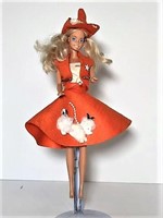 1966 Mattel Western Barbie on Stand