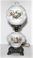 Vintage Double Globe Glass Lamp