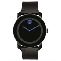 Movado Men’s BOLD Black TR90 Leather