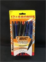 Bic soft feel ball pens