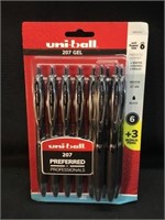 Uni-ball gel pens