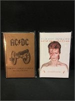 AC/DC & David Bowie mini books