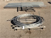 (2) Pallets - Unistrut, Aluminum Cable