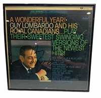 Autographed Guy Lombardo "A Wonderful Year!" Vinyl