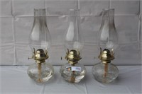 3 - Oil Burning Lamps