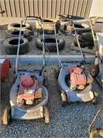 2 Honda Push Mowers-One is for parts