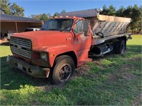1989 Ford 550 w/ 2001 Ledwell Litter Bed